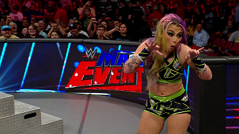 Heel Tegan Nox on WWE Main Event June 15, 2023